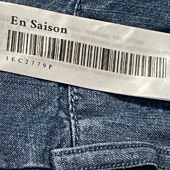 En Saison Wide-Leg Denim Pants | Size Women’s Small | NWT - Picture 12 of 14